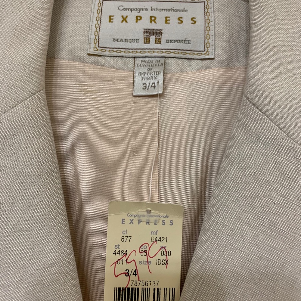 Express cream jacket - Picture 3 of 4
